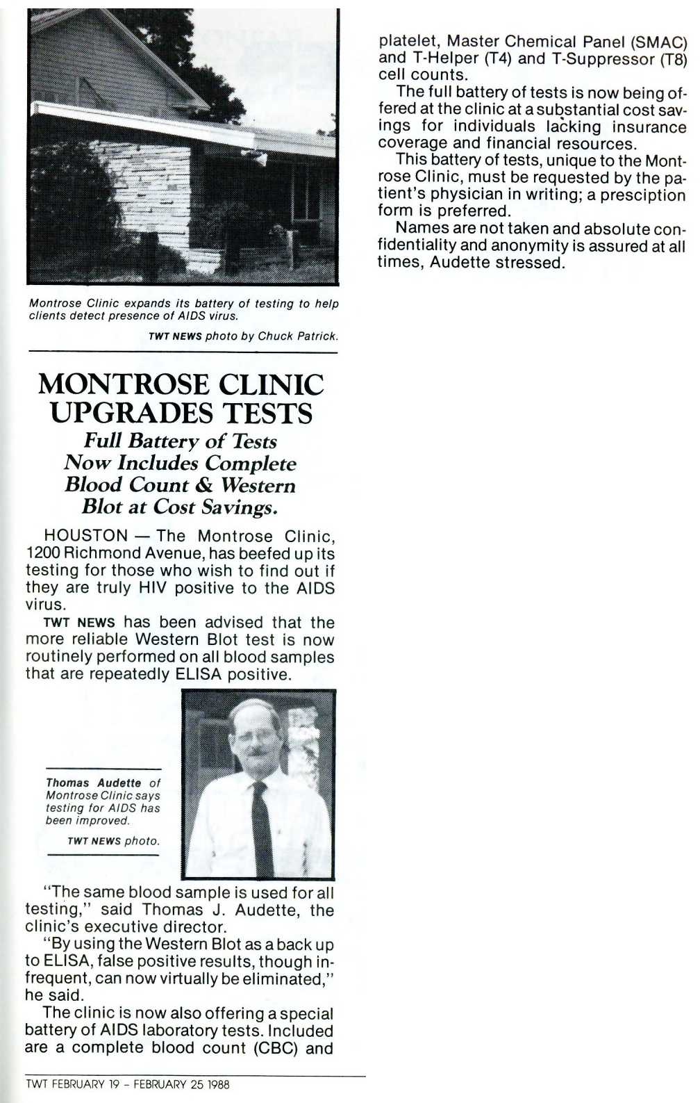 Montrose Clinic Legacy